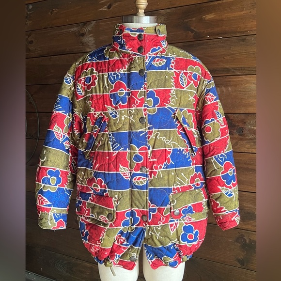 VINTAGE 80/90’s Missoni Sport Oversized Puffer Jacket Sz Small - Picture 2 of 14